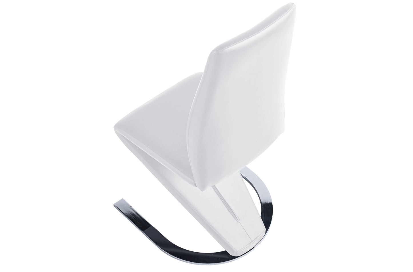 PACK x2 - SILLA COMEDOR LOKI SIMIL PIEL BLANCO