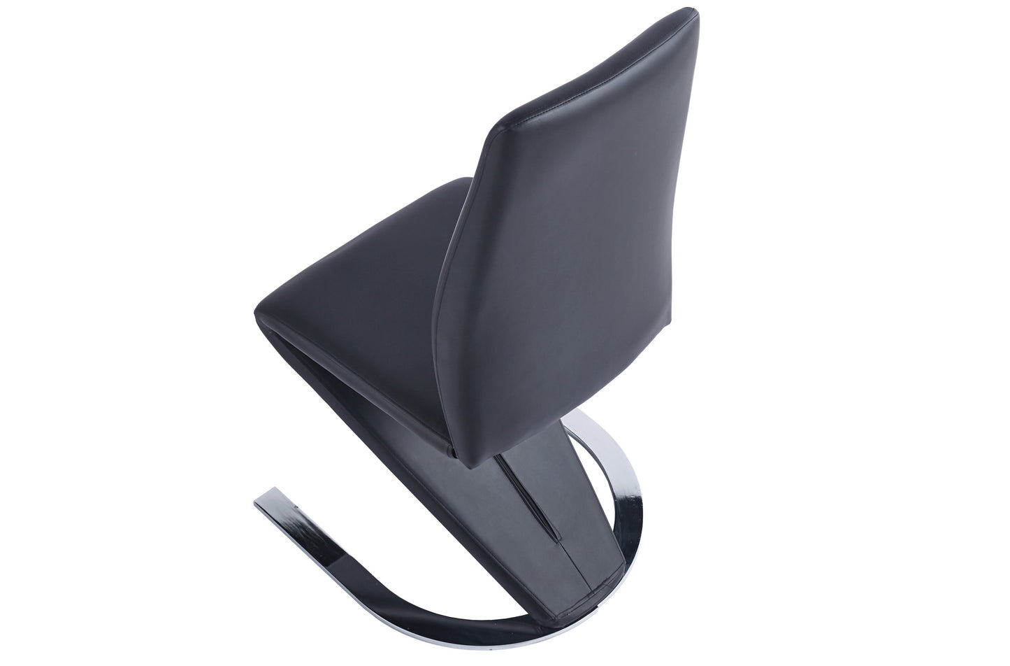 PACK x2 - SILLA COMEDOR LOKI SIMIL PIEL NEGRO