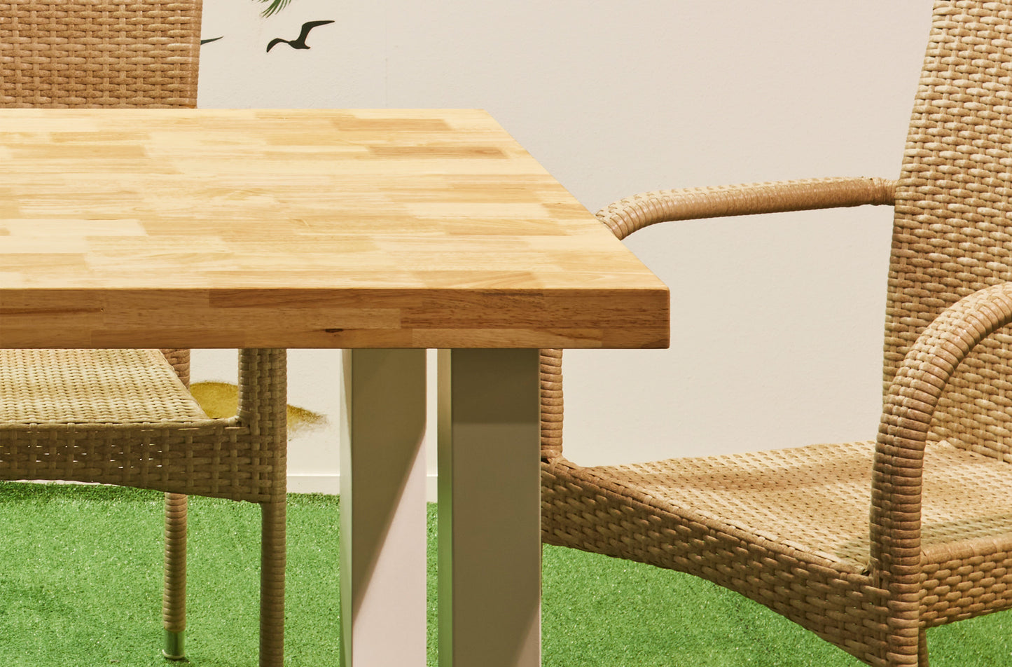 MESA EXTERIOR / TERRAZA VERSALLES OUTDOOR 160 x 100 CM NORDISH / BLANCO