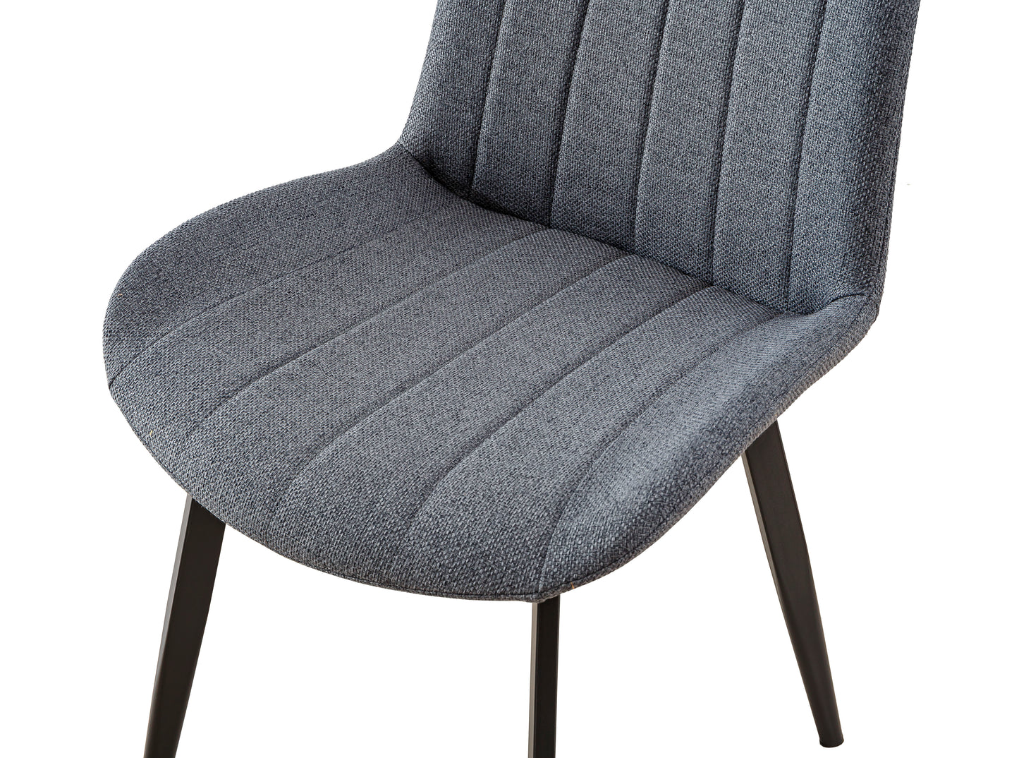 PACK x4 - SILLA COMEDOR SOPHIE TEJIDO GRIS