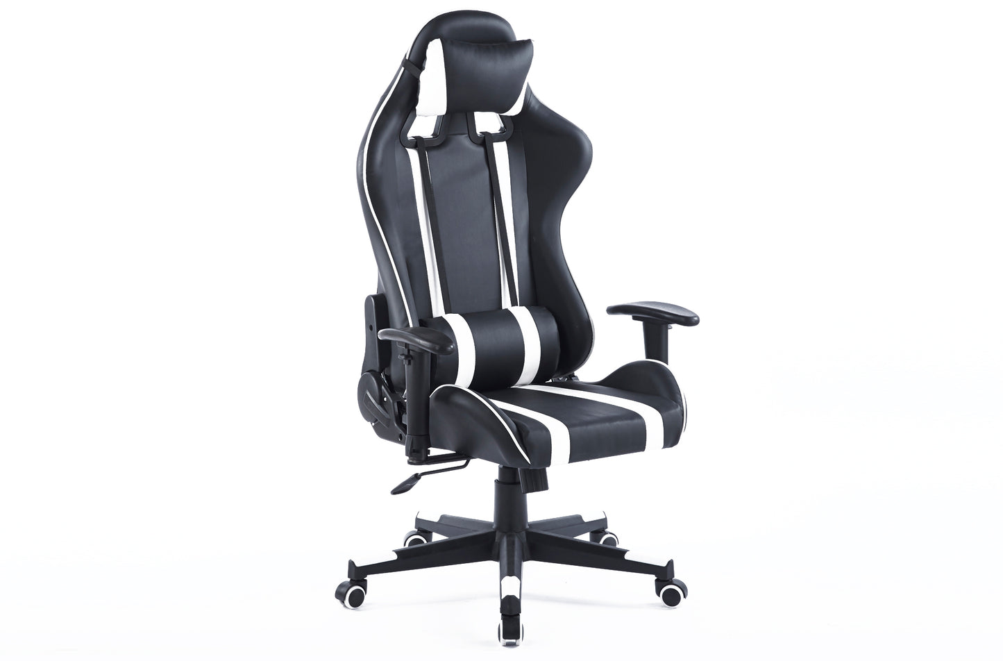 silla gaming racing pro simil piel negro