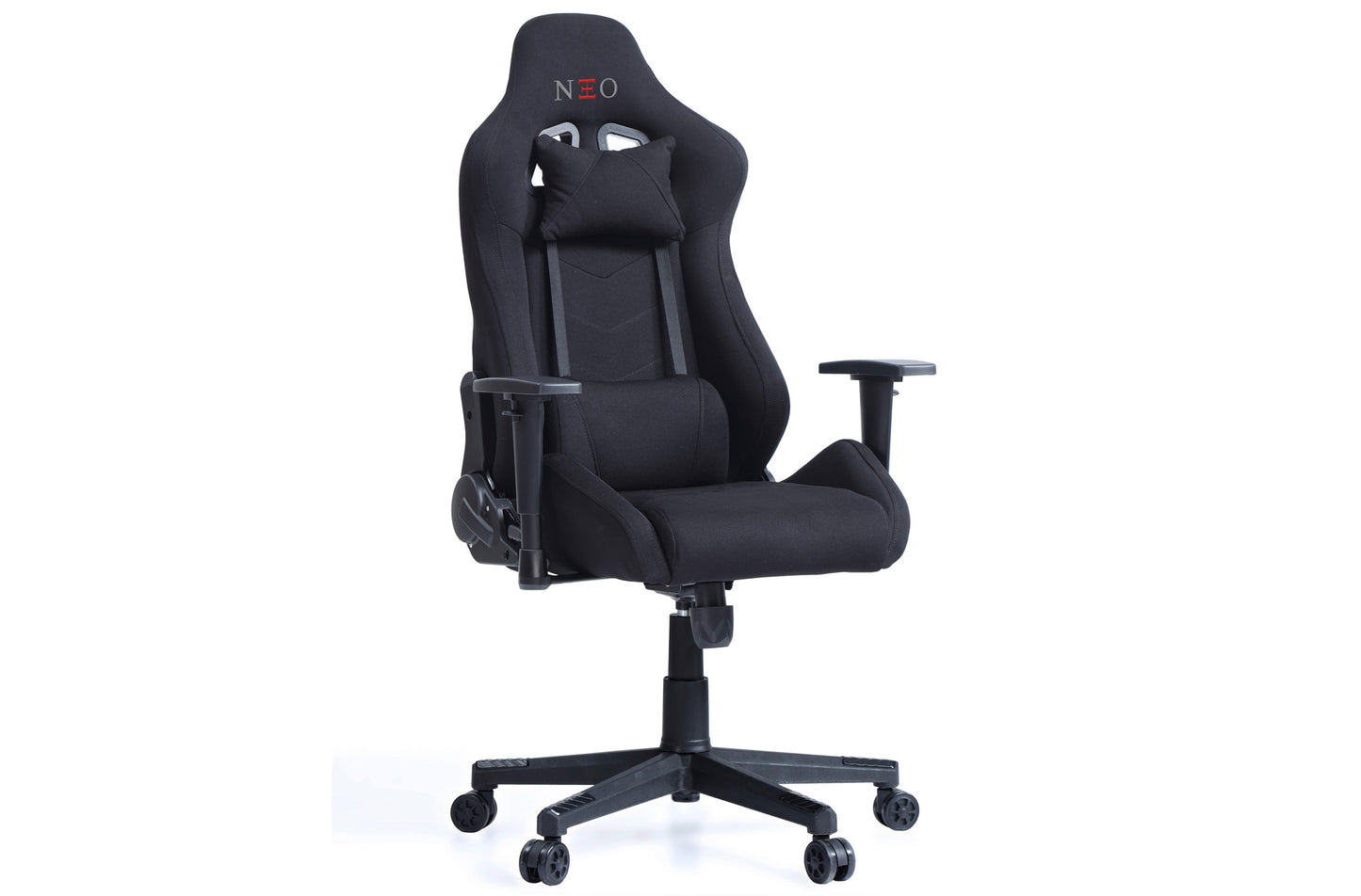 SILLÓN GIRATORIO Y RECLINABLE GAMER CLUTCH NEGRO