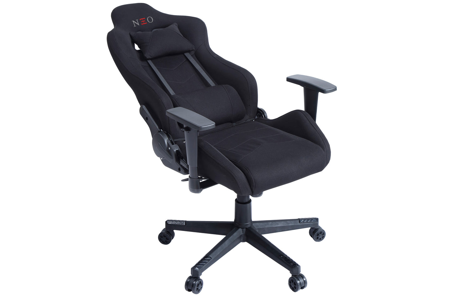 SILLÓN GIRATORIO Y RECLINABLE GAMER CLUTCH NEGRO