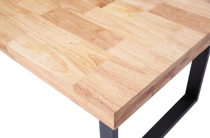 MESA CENTRO MAGMA 120 x 60 CM  ROBLE NORDISH / NEGRO
