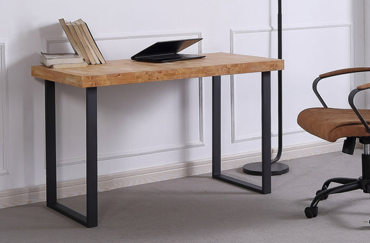 MESA ESTUDIO NEWTON 120 x 60 CM ROBLE NORDISH / NEGRO