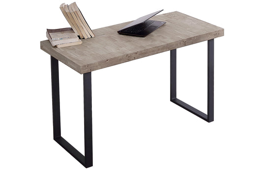 MESA ESTUDIO NEWTON 120 x 60 CM ROBLE AMERICAN / NEGRO