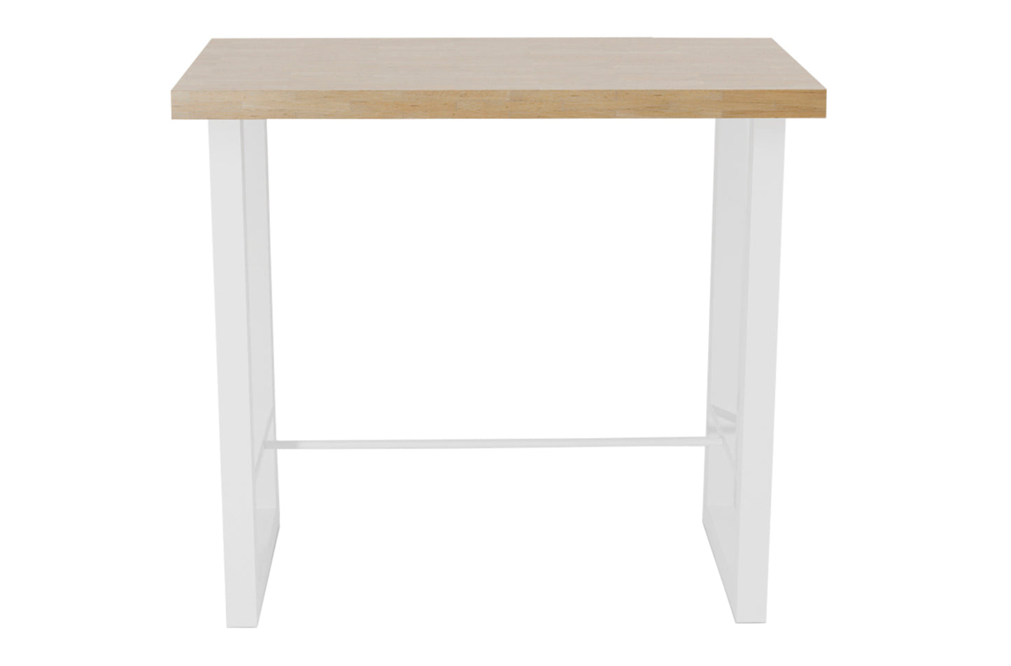 MESA ALTA LOFT 120 X 70 CM  ROBLE NORDISH / BLANCO.