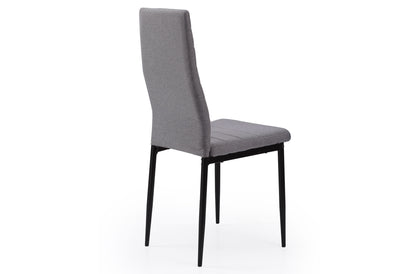 PACK x4 - SILLA COMEDOR MODELO ÍCARO TEX GRIS