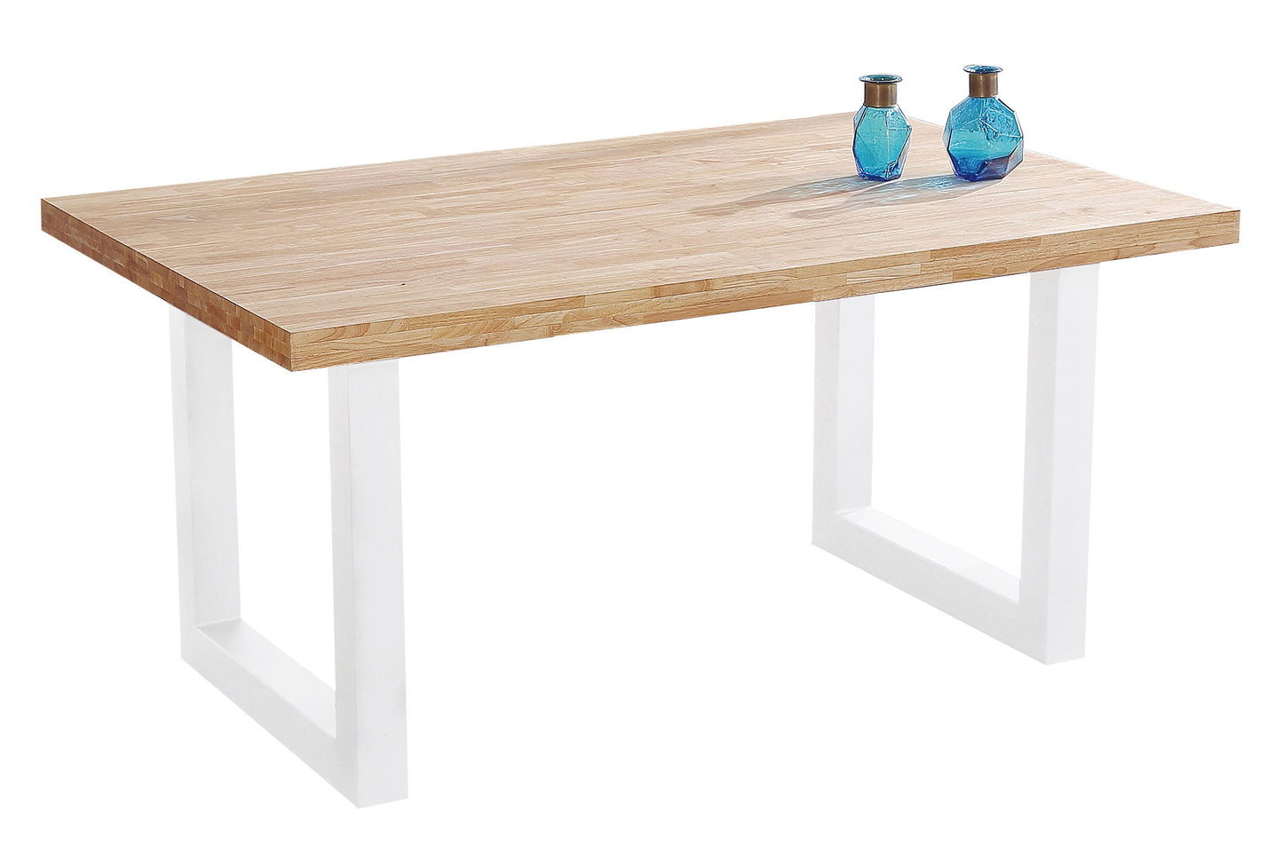 MESA COMEDOR FIJA TORONTO  160 x 100 CM  ROBLE NORDISH / BLANCO