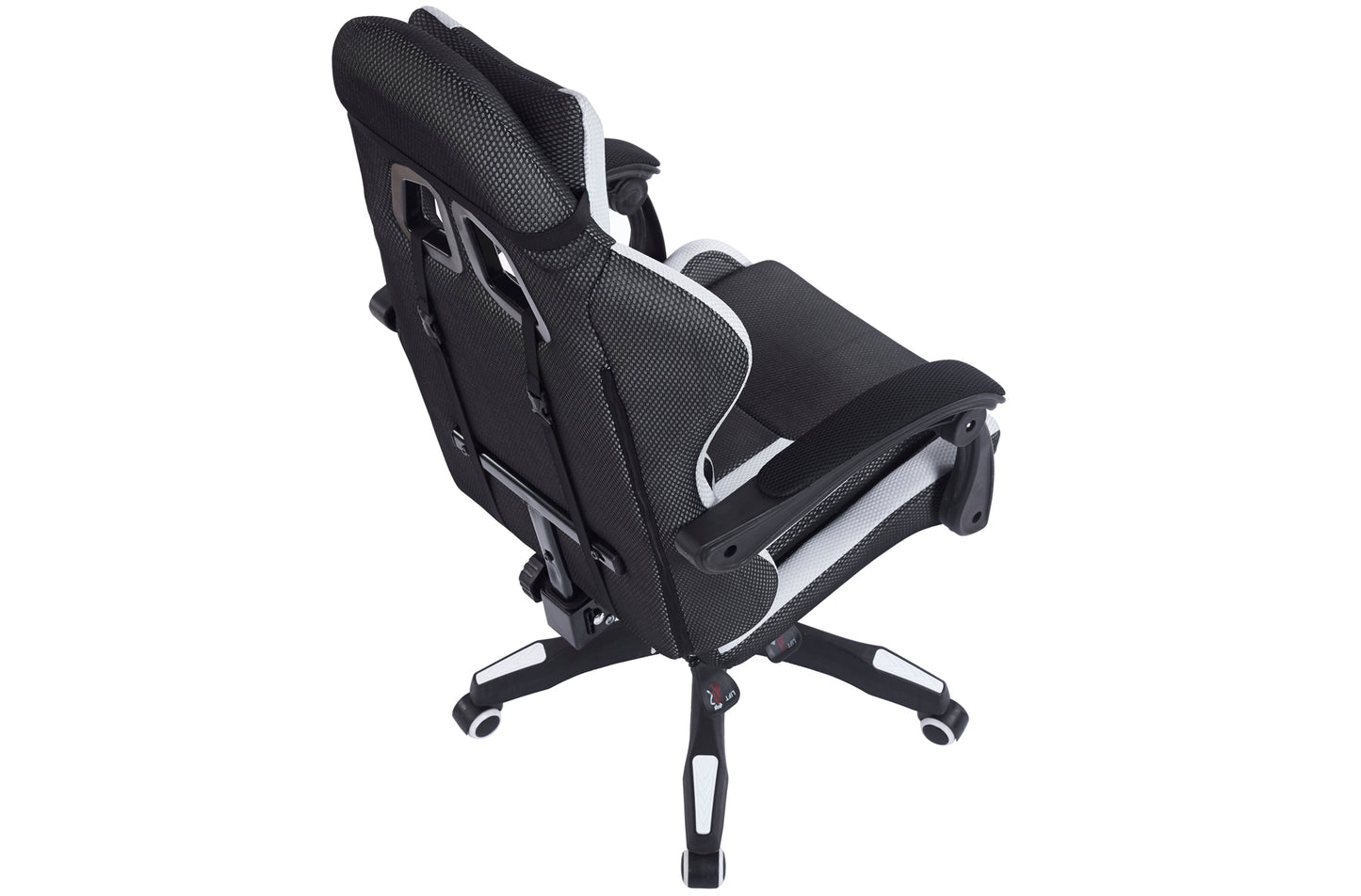 SILLON GIRATORIO GAMING MASTER RED TRANSPIRABLE NEGRO