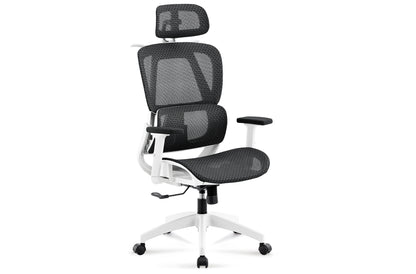 PACK x4 - SILLA COMEDOR HERMES TEJIDO GRIS / OAK