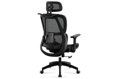 PACK x4 - SILLA COMEDOR HERMES TEJIDO GRIS / OAK