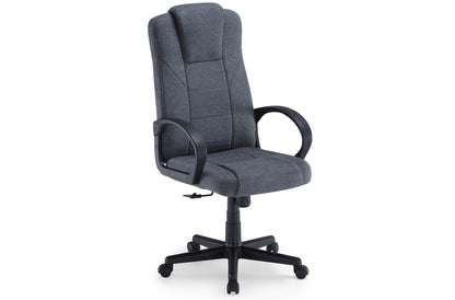 Silla de despacho modelo Henry tejido gris