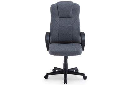 Silla de despacho modelo Henry tejido gris