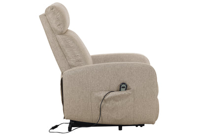 Sillon relax elevador Life tejido beige