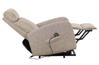 Sillon relax elevador Life tejido beige