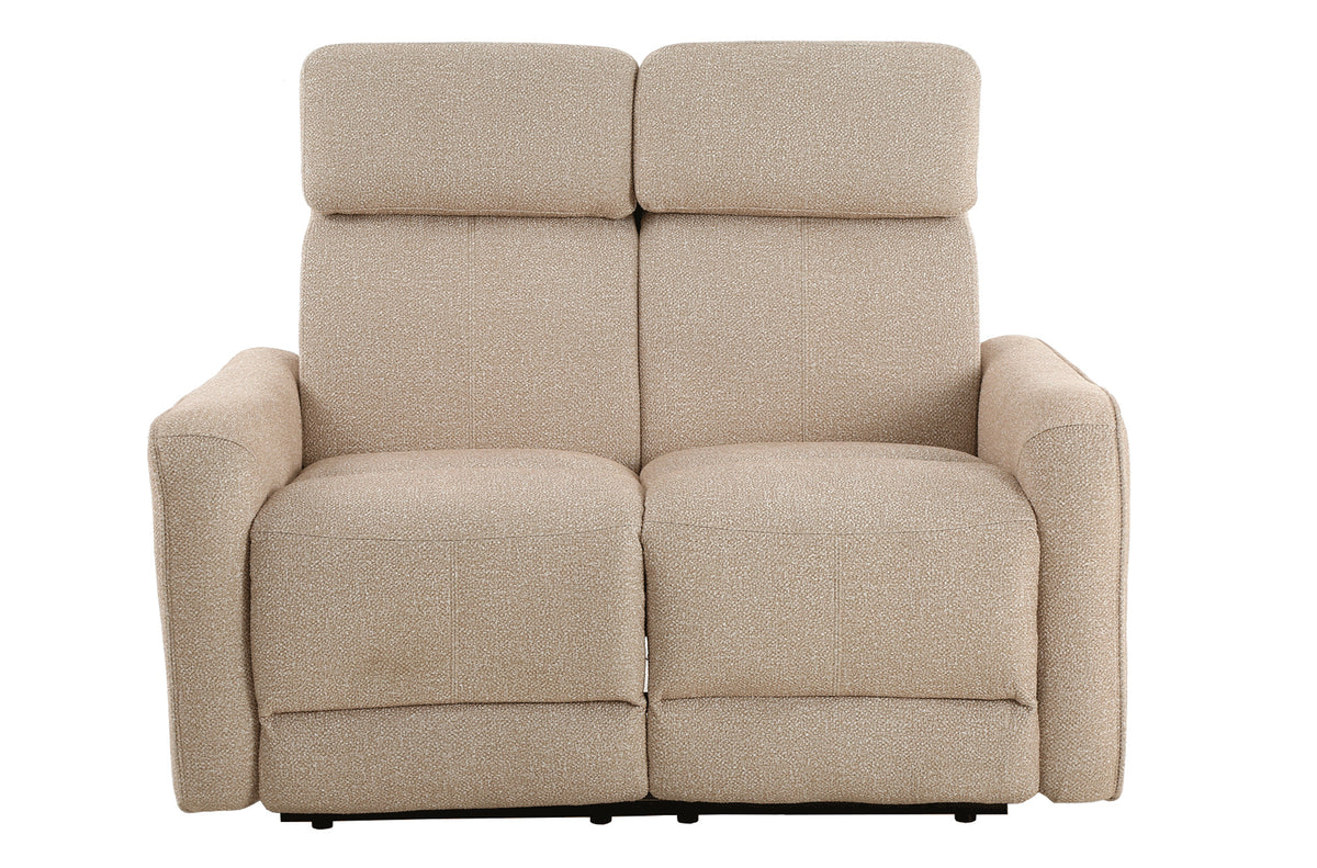 Sofa Relax 2 Plazas con 2 Relax Manuales Pilot Tejido Leo Gris