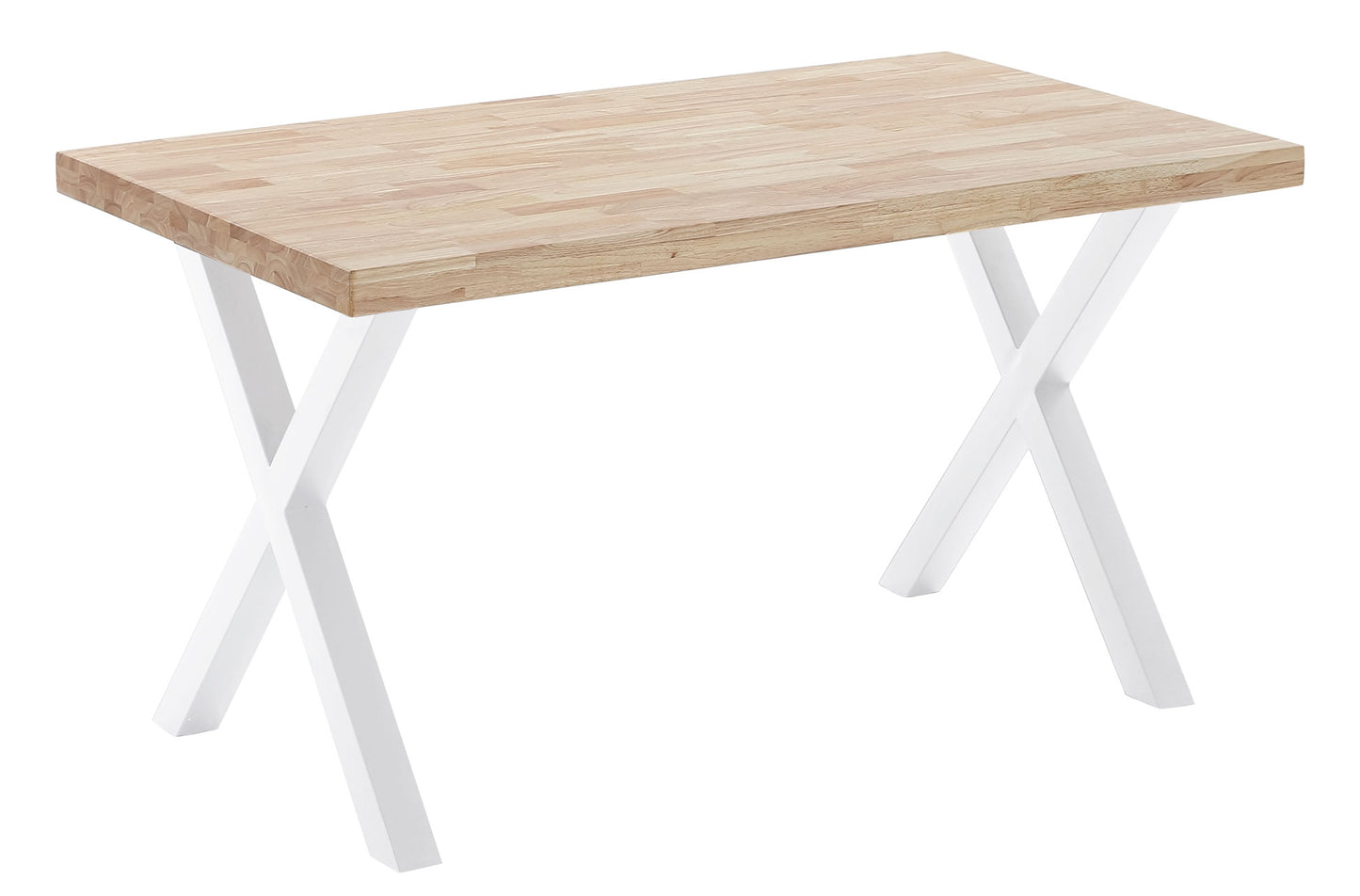 MESA COMEDOR FIJA NUEVA YORK 140 x 80 CM  ROBLE NORDISH / BLANCO