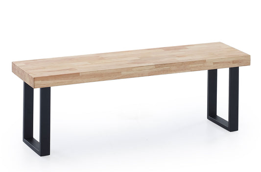 BANCO ASIENTO LOFT ROBLE NORDISH  / NEGRO