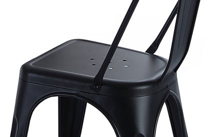 Silla comedor Tolix negro (Pack 4 unidades)