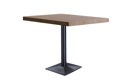 MESA NÁPOLES 80 x 60 CM ROBLE OSCURO / NEGRO
