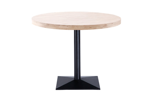 MESA NÁPOLES REDONDA D-110 CM ROBLE NORDISH / NEGRO