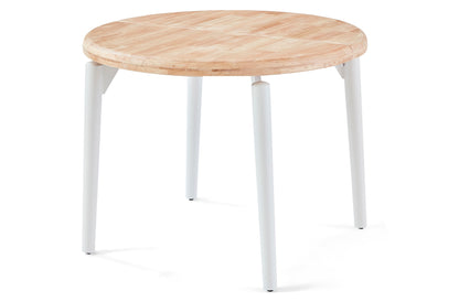 MESA COMEDOR REDONDA EXTENSIBLE 100/140/180 CM BORA BORA NORDISH / BLANCO