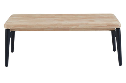 MESA CENTRO ELEVABLE LUNA 120 x 60 CM ROBLE NORDISH / NEGRO