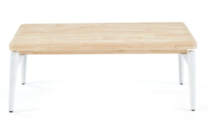 MESA CENTRO ELEVABLE LUNA 120 x 60 CM ROBLE NORDISH / BLANCO