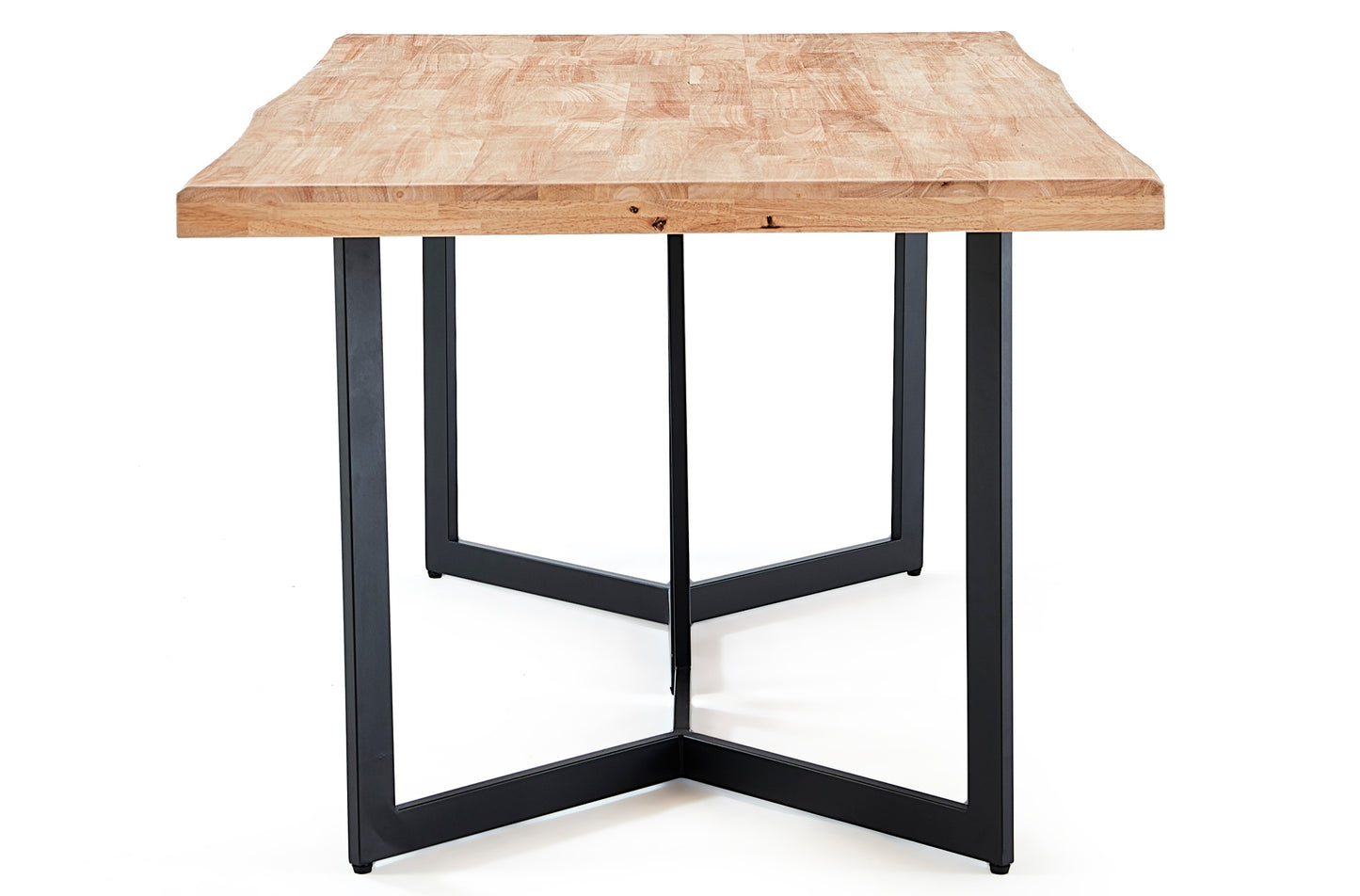 MESA COMEDOR FIJA LOS ÁNGELES 180 x 100 CM NORDISH / NEGRO TAPA CON FORMAS
