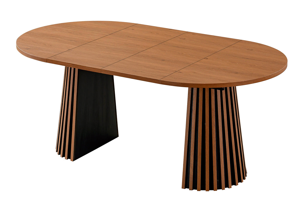 Mesa Comedor Extensible Brandon 100 - 180 cm Nogal