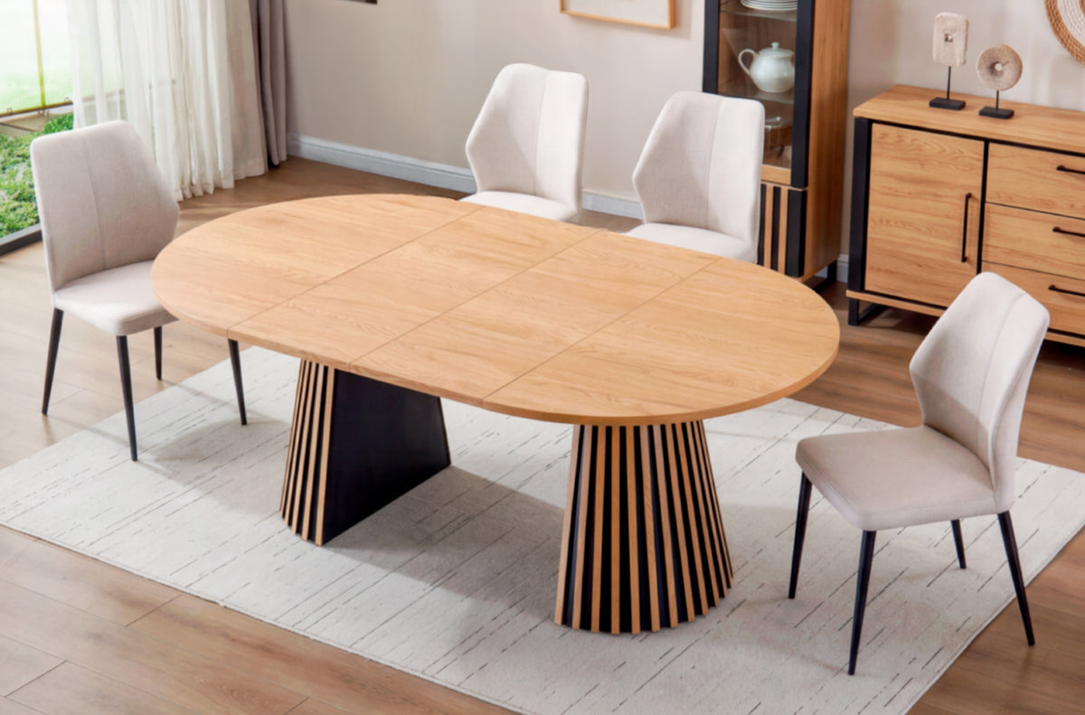 Mesa Comedor Extensible Brandon 120 - 200 cm Oak Trend