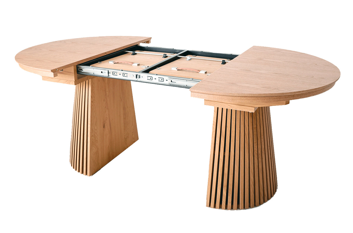 Mesa Comedor Extensible Ryan 120 - 155 - 190 x 110 cm Oak