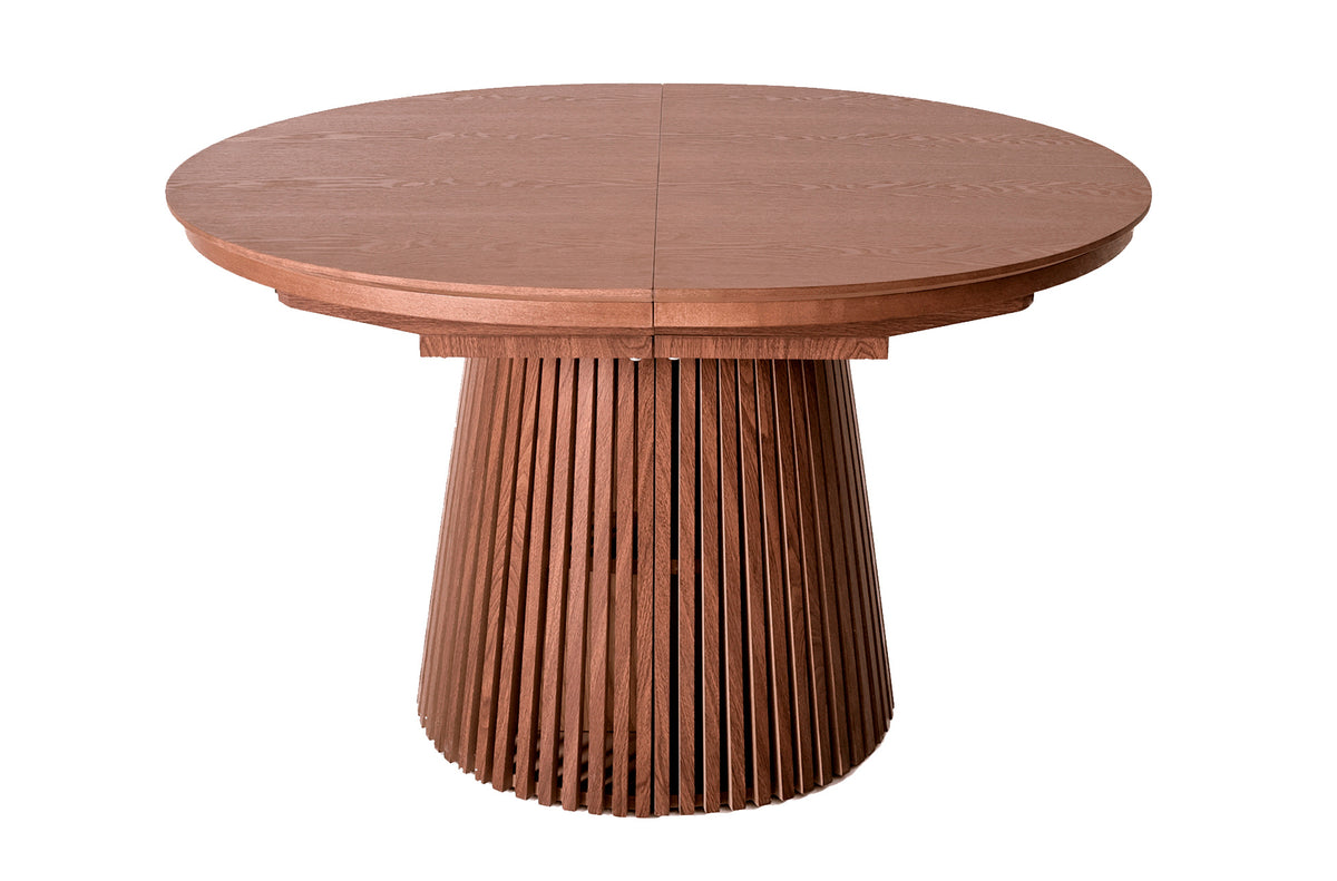 Mesa Comedor Extensible Redford 120 - 155 - 190 x 110 cm Nogal