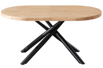 MESA COMEDOR EXTENSIBLE SENDA 160 - 200 -240 CM NORDISH / NEGRO