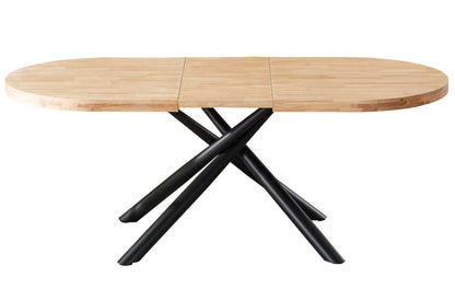 MESA COMEDOR EXTENSIBLE SENDA 160 - 200 -240 CM NORDISH / NEGRO