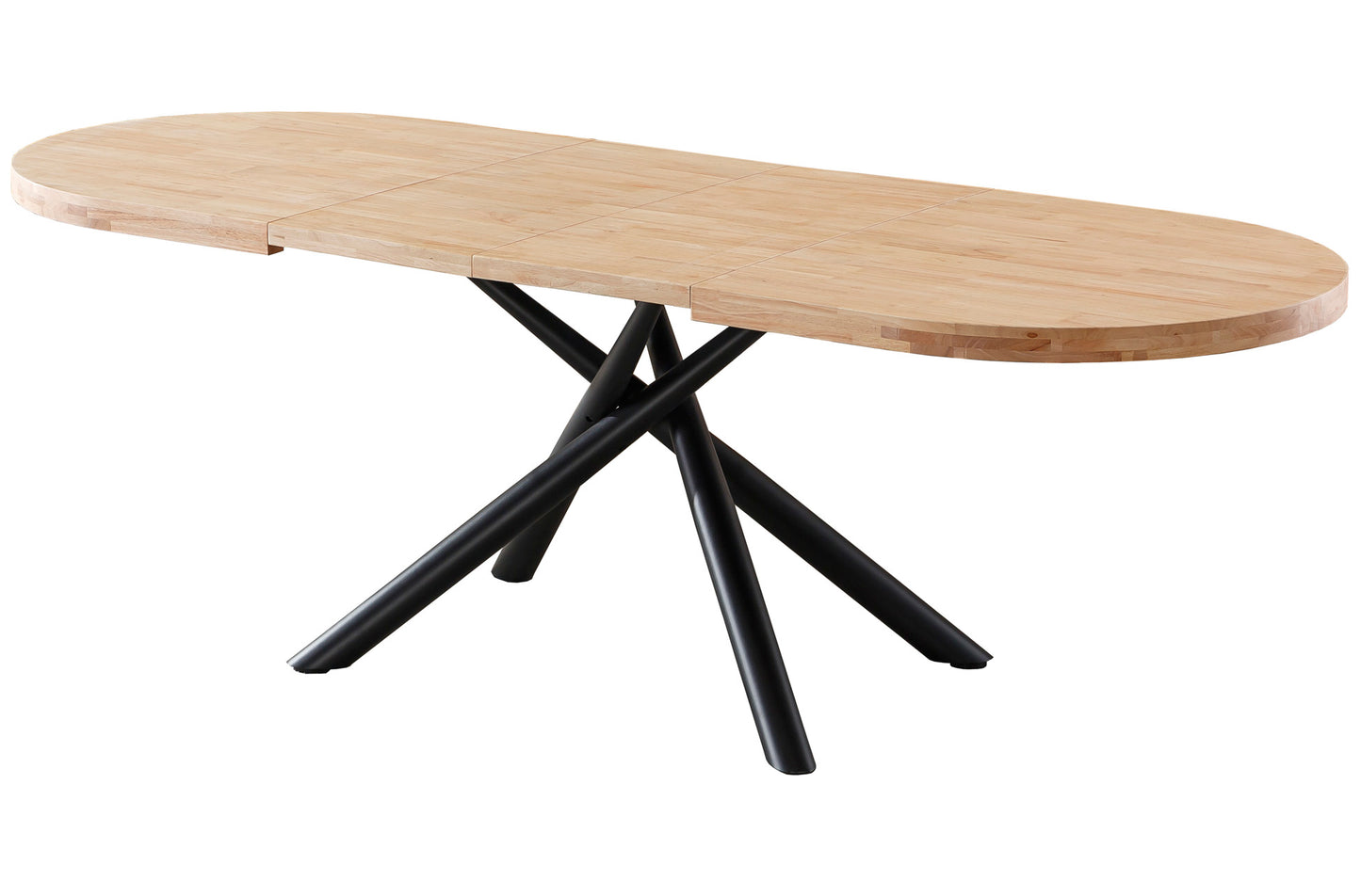 MESA COMEDOR EXTENSIBLE SENDA 160 - 200 -240 CM NORDISH / NEGRO