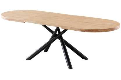 MESA COMEDOR EXTENSIBLE SENDA 160 - 200 -240 CM NORDISH / NEGRO