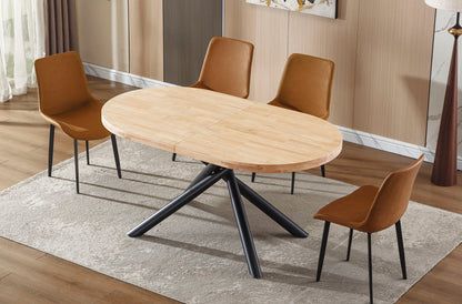 MESA COMEDOR EXTENSIBLE SENDA 160 - 200 -240 CM NORDISH / NEGRO