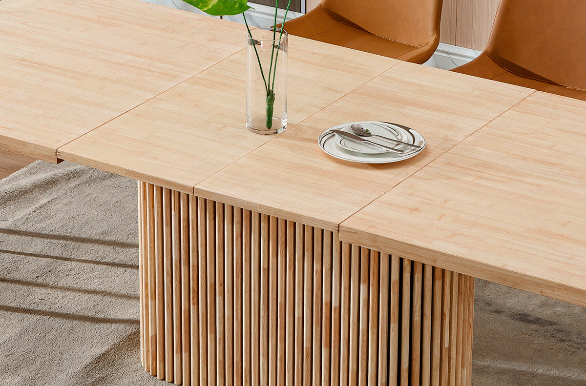 Mesa Comedor Extensible Carol 160 - 200 - 240 x 100 cm Oak