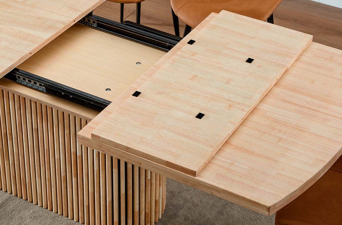 Mesa Comedor Extensible Carol 160 - 200 - 240 x 100 cm Oak