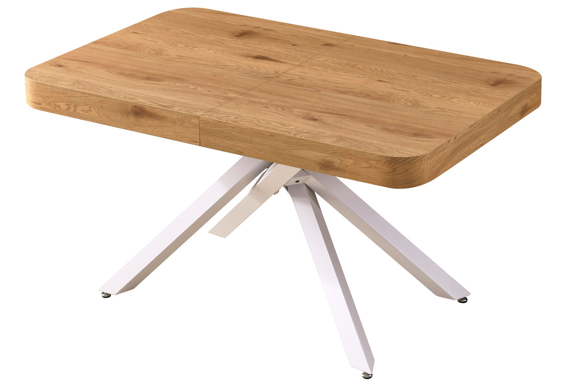 Mesa Comedor Extensible Dune 140 - 180 - 220 x 90 cm Oak Trend / Blanco