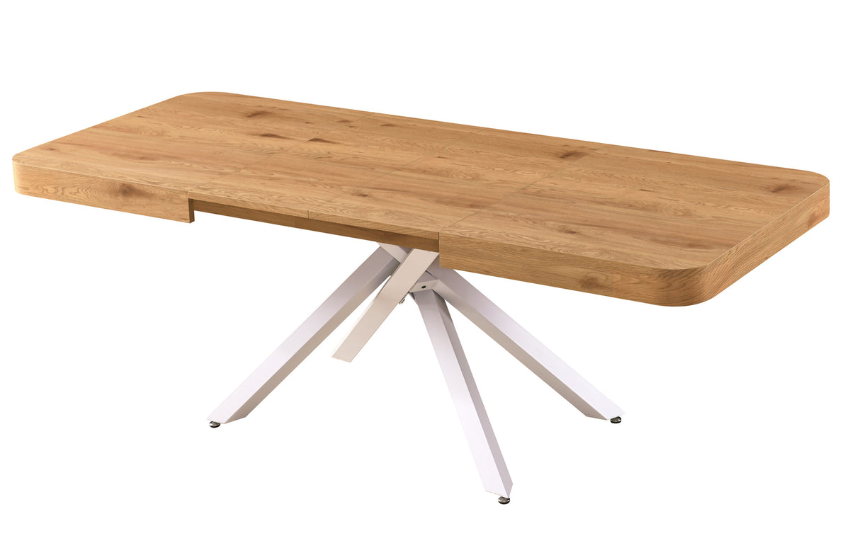Mesa Comedor Extensible Dune 160 - 200 - 240 x 90 cm Oak Trend / Blanco