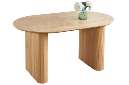 MESA COMEDOR OVAL EXTENSIBLE 150 - 190 - 230 CM PIETRA OAK.