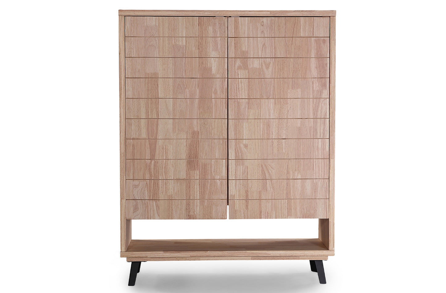 CONSOLA ALTA INFINITY 120 x 40 CM ROBLE NORDISH / NEGRO