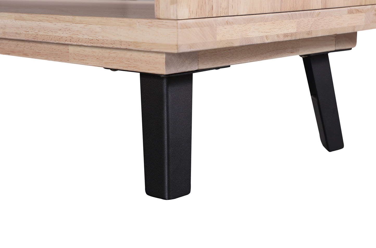 CONSOLA ALTA INFINITY 120 x 40 CM ROBLE NORDISH / NEGRO