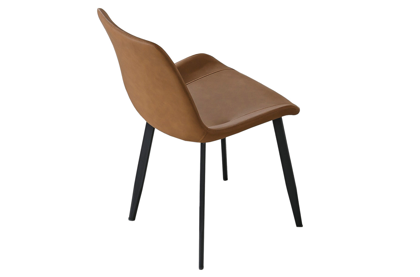 SILLA LIS CUIR MARRON (Pack 2 unidades)