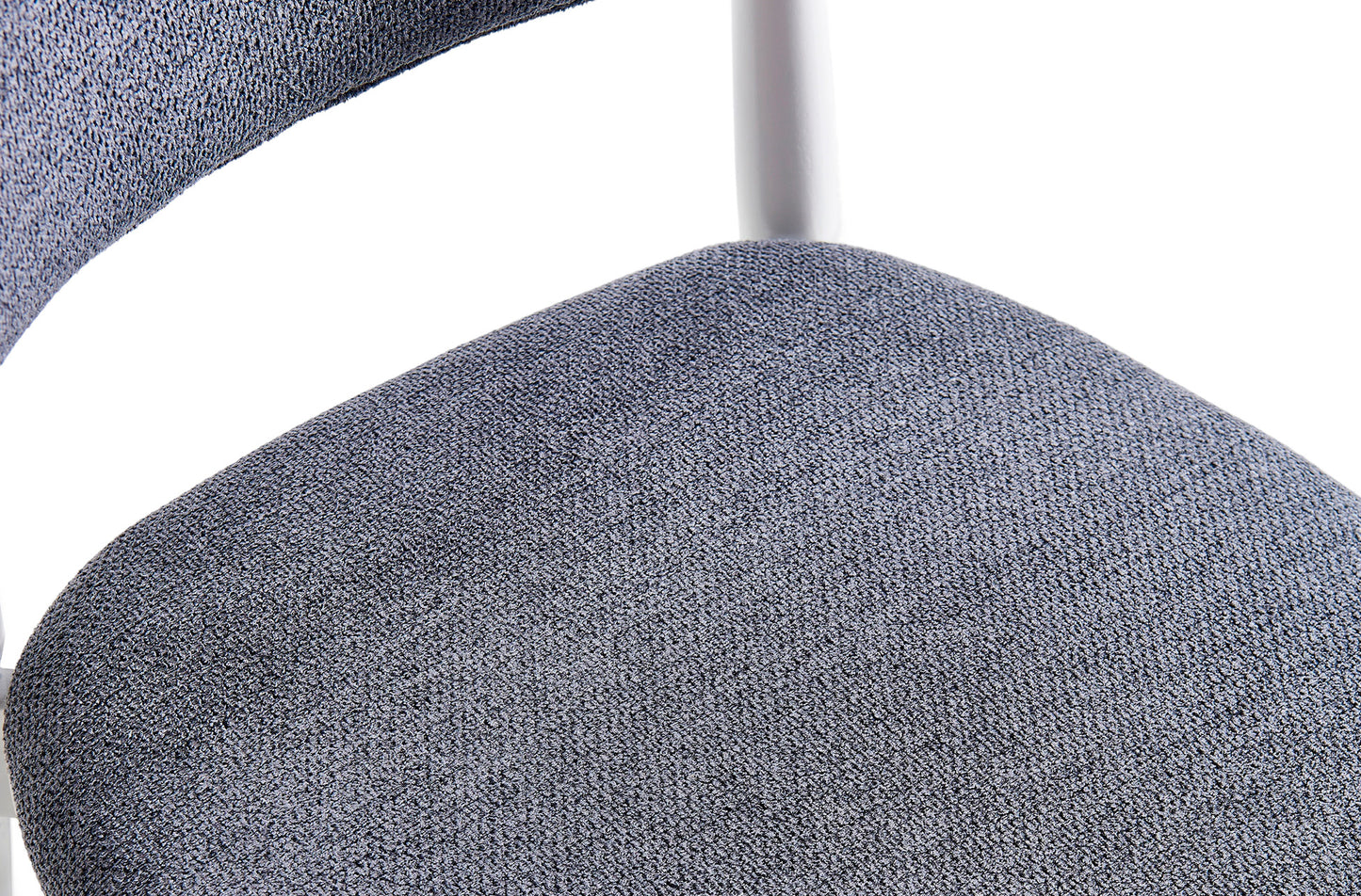 Silla comedor Vera gris/blanco (Pack 2 unidades)