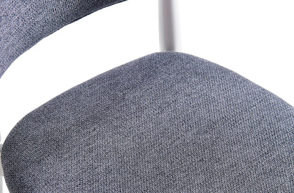 Silla comedor Vera gris/blanco (Pack 2 unidades)