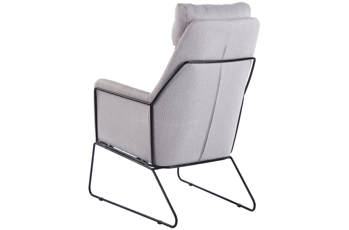 Butaca tapizada Sintra tejido beige